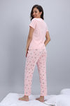 Zivame Farm Lore Knit Cotton Pyjama Set - Crystal Rose — thumbnail 4
