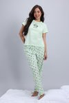 Zivame Knit Cotton Pyjama Set - Gleam — thumbnail 2