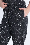 Zivame Knit Cotton Pyjama Set - Jet Black1 — thumbnail 6