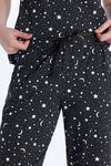 Zivame Knit Cotton Pyjama Set - Jet Black1 — thumbnail 7