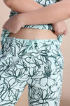 Zivame Knit Cotton Pyjama Set - Opal Blue1 — thumbnail 6