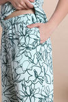 Zivame Knit Cotton Pyjama Set - Opal Blue1 — thumbnail 7