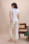 Zivame Farm Lore Knit Cotton Pyjama Set - Orchid Tint — thumbnail 3