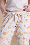 Zivame Farm Lore Knit Cotton Pyjama Set - Orchid Tint — thumbnail 7