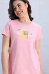 Zivame Farm Lore Knit Cotton Pyjama Set - Peony — thumbnail 5