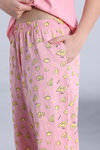 Zivame Farm Lore Knit Cotton Pyjama Set - Peony — thumbnail 6