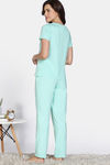Zivame Farm Lore Knit Cotton Pyajama Sets - Yucca — thumbnail 4