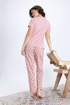 Zivame Farm Lore Knit Cotton Pyjama Set - Zephyr — thumbnail 3