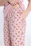 Zivame Farm Lore Knit Cotton Pyjama Set - Zephyr — thumbnail 6