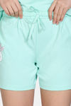 Zivame Knit Cotton Short Set - Yucca — thumbnail 7