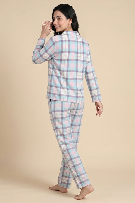 Zivame Flannel Woven Pyjama Set - Carinaria — image 3