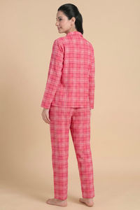 Zivame Flannel Woven Pyjama Set - Confetti — thumbnail 4