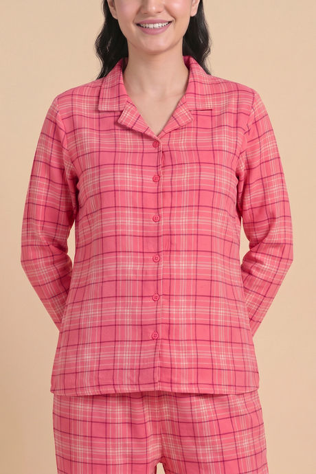 Zivame Flannel Woven Pyjama Set - Confetti — image 5