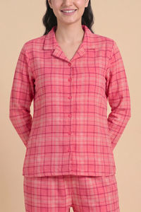Zivame Flannel Woven Pyjama Set - Confetti — thumbnail 5