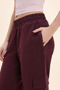 Zivame Knit Cotton Loungewear Bottom - Fig — thumbnail 7