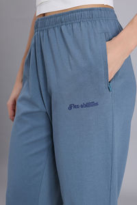 Zivame Knit Cotton Loungewear Bottom - Bluefin — thumbnail 6