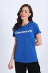 Zivame Knit Cotton Lifewear Top - Delft — thumbnail 3