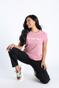 Zivame Knit Cotton Loungewear Top - Foxglove — thumbnail 5