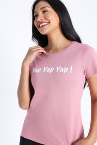 Zivame Knit Cotton Loungewear Top - Foxglove — thumbnail 6