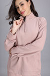 Zivame 2 Mile Fashion Knit Cotton Loungewear Jacket - Fawn — thumbnail 6
