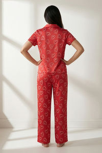 Zivame Satin Pyjama Set - Samba — thumbnail 4