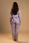 Zivame Satin Pyjama Set - Drizzle — thumbnail 4