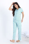 Zivame Knit Cotton Pyjama Set - Atomizer — thumbnail 3
