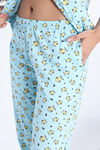 Zivame Knit Cotton Pyjama Set - Atomizer — thumbnail 6