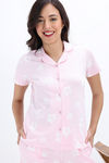 Zivame Knit Cotton Pyjama Set - Blushing Bride — thumbnail 5