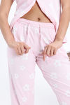 Zivame Knit Cotton Pyjama Set - Blushing Bride — thumbnail 7