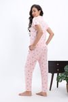 Zivame Knit Cotton Pyjama Set - Crystal Rose — thumbnail 3