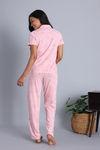 Zivame Knit Cotton Pyjama Set - Crystal Rose — thumbnail 3