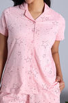 Zivame Knit Cotton Pyjama Set - Crystal Rose — thumbnail 5