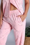 Zivame Knit Cotton Pyjama Set - Crystal Rose — thumbnail 6