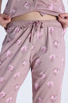 Zivame Knit Cotton Pyjama Set - Deauville Mauve — thumbnail 7