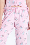 Zivame Knit Cotton Pyjama Set - Fairy Tale — thumbnail 7
