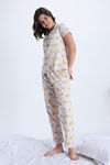 Zivame Knit Cotton Pyjama Set - Orchid Tint — thumbnail 3