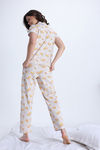 Zivame Knit Cotton Pyjama Set - Orchid Tint — thumbnail 4