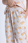 Zivame Knit Cotton Pyjama Set - Orchid Tint — thumbnail 6