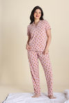 Zivame Knit Cotton Pyjama Set - Zephyr — thumbnail 2