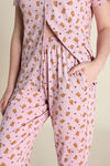 Zivame Knit Cotton Pyjama Set - Zephyr — thumbnail 6