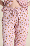 Zivame Knit Cotton Pyjama Set - Zephyr — thumbnail 7