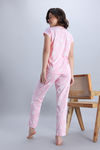 Zivame Knit Cotton Pyjama Set - Blushing Bride — thumbnail 3