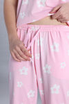 Zivame Knit Cotton Pyjama Set - Blushing Bride — thumbnail 7