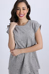 Zivame Starry Whisper Knit Cotton Pyjama Set - Paloma — thumbnail 5