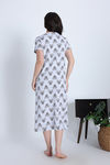 Zivame Mickey and Friends Knit Cotton Mid Length Nightwear - Bright White — thumbnail 4