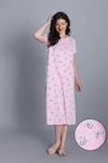 Zivame Knit Cotton Mid Length Nightwear - Fairy Tale — thumbnail 1