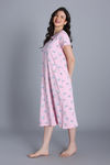 Zivame Knit Cotton Mid Length Nightwear - Fairy Tale — thumbnail 2
