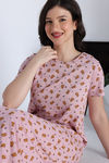 Zivame Knit Cotton Mid Length Nightwear - Zephyr — thumbnail 5