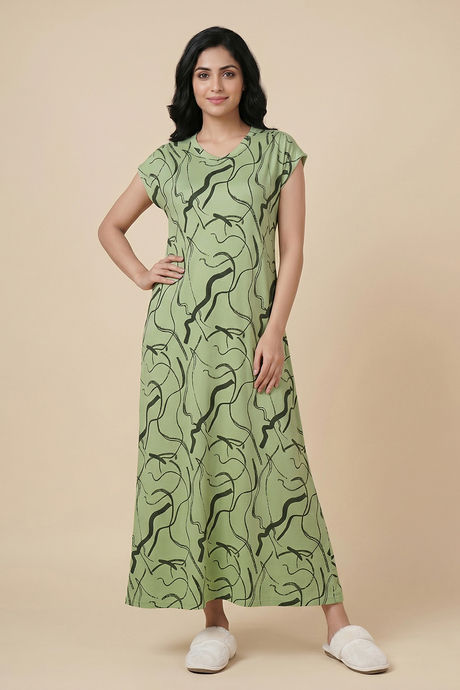 ankle length night dress Buy Zivame Woven Nightdress - Foam Green at Rs.758 online caitlynpractice AU Size:4 90s Themed Hip Hop